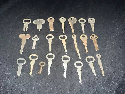 $225 • Buy Vintage National Cash Register Key Lot Of 22 Keys Misc