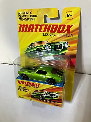 Matchbox Lesney Edition '71 Chevrolet Camaro Z-28 Green • $8.49