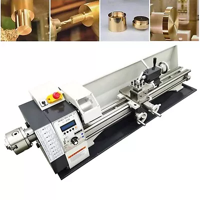 RC-210E Double Chuck Precision Metal Bench Lathe Metric/Imperial Thread 8 *32  • $2062.64