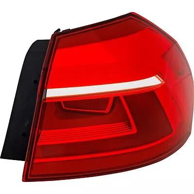 Tail Light For 2016-2017 Volkswagen Passat Right (RH) Outer Halogen With Bulb/s • $69.78