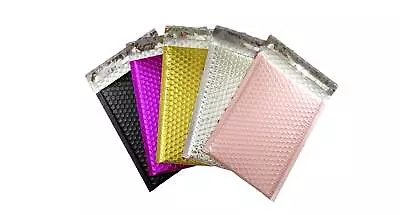 6''X9'' Mettallic Bubble Mailers Shipping Mailing Padded Envelop Choose Color Pa • $19.42