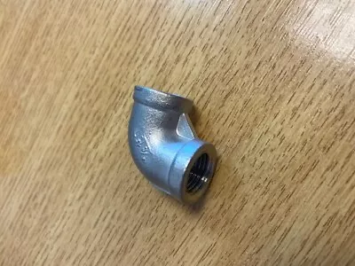 £0.99 • Buy Stainless Steel 90 Deg Elbow BSP Female 1/4 