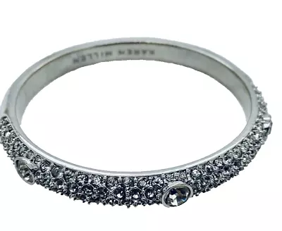 Karen Millen Swarovski Bracelet / Cuff Crystal In Velvet Pouch • £25
