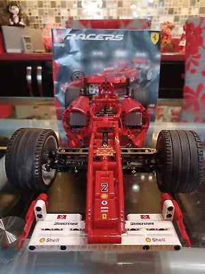 £165 • Buy Vintage Lego Technic 8386 Ferrari Racer Rare + Instructions Collectable (No Box)