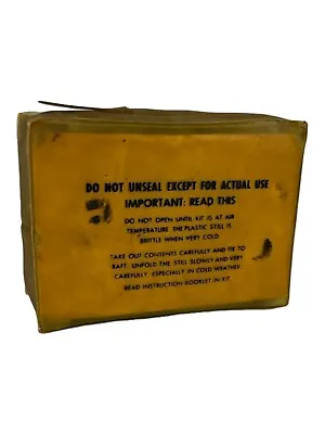 Vietnam War USAF Pilots Emergency Solar Distillation Kit US Air Force Survival • $50.36