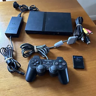 Playstation 2 Slim Console Pal Includes All Hook-ups Oz Seller • $119.95