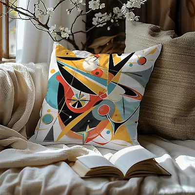 Mid Century Boho Modern Pillow 09 - Colorful Pillow - Living Bed Room Decor • $27.85