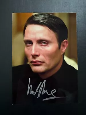 Mads Mikkelsen Hannibal Hunt Death Stranding Signed Photo 6x8 Coa • $60