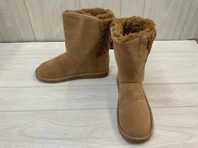 Muk Luks Sarina Boots Women's Size 9 M Camel NEW MSRP $59.99 • $12.99