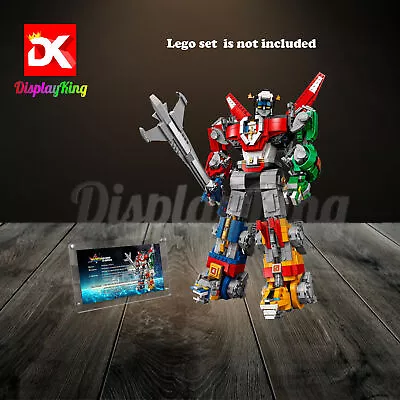 Display King - Acrylic Photo Frame For Lego Voltron 21311 (NEW) • $40.48