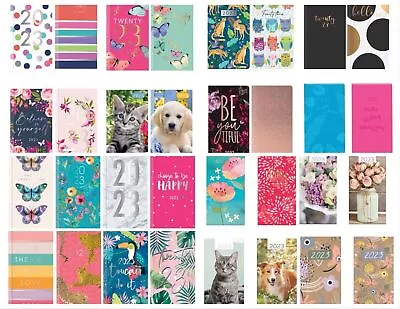 £2.99 • Buy 2023 Diary Slim Size Week To View  Diaries Full Year SLIM Student Teacher