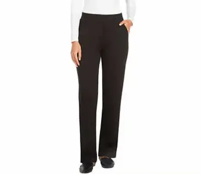 NWT Matty M Women's Pull On Comfort Stretch Dress Pants Black Size S $60 AA133 • $21.24