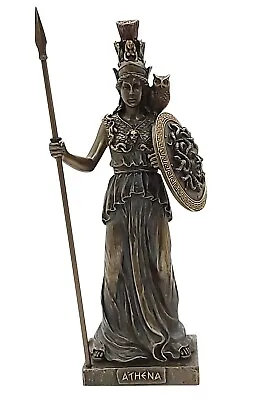 $59.95 • Buy Athena Minerva Goddess Mythology Greek Statue Sculpture Bronze Finish