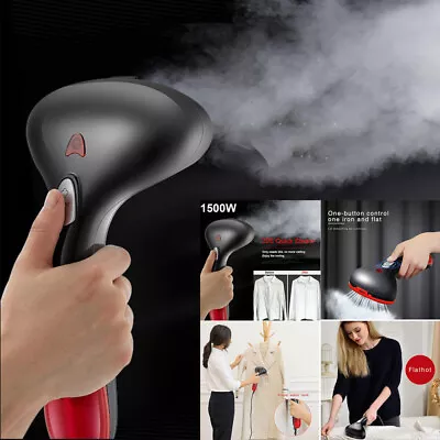 Hand Held Clothes Garment Steamer Portable Fabric Heat Travel Iron Steam Iron • £15.92