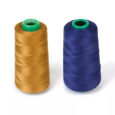 Heavy Duty Polyester Sewing Thread For Jeans Canvas 3000 Yards/Spool • £8.06