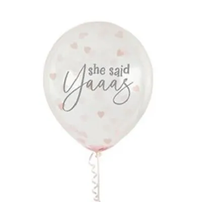 £6.99 • Buy She Said Yaas Table Ware And Decorations. Engagement Party, Bridal Shower And He