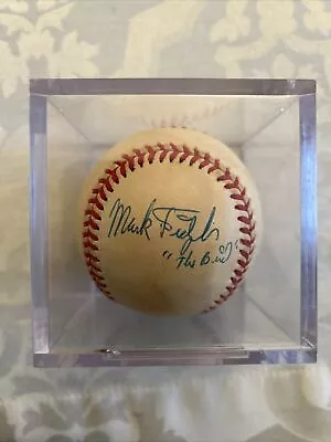 Mark Fidrych “The Bird” Signed Autographed OAL Baseball Detroit Tigers RO-A • $125