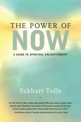 The Power Of Now : A Guide To Spiritual Enlightenment By Eckhart Tolle (1999... • $3