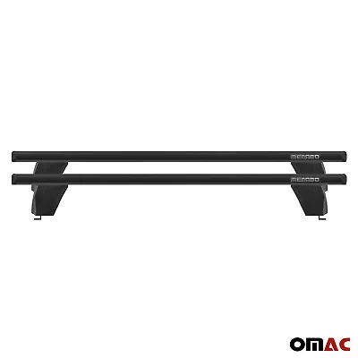 Cross Bars Roof Rack Rails Set For VW T5 Transporter Multivan 2003-2010 Black 2x • $299.90