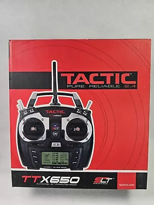 Tactic TTX650 6-Channel 2.4GHz R/C Radio Transmitter  NEW OPEN BOX • $139.95