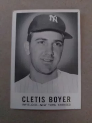 1960 Leaf #46 Cletis Boyer EX • $2.99