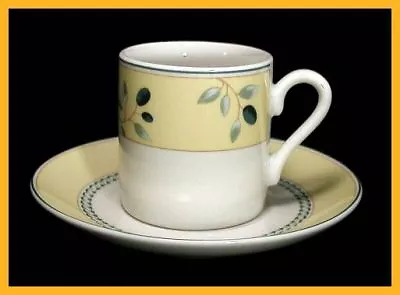 £6.99 • Buy Royal Doulton Blueberry Coffee Cans & Saucers BRAND NEW