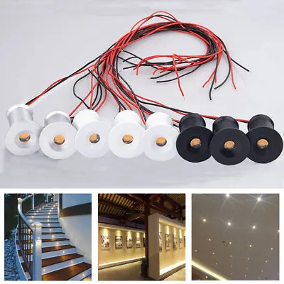 10/20pcs 1W COB Recessed LED Ceiling Downlight Lamp Spotlight DC12V Waterproof • $48.94