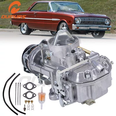 1 Barrel 1100 Carburetor For Ford 6 Cyl Mustangs Falcon 170/200 Ci Engines 63-69 • $77.95