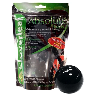 £18.25 • Buy Cloverleaf Absolute Pearls Xl Nitrate Ammonia Pond Treatment Filter Safe Fish