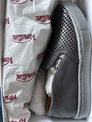 Venettini Troy Sneakers Slip On Genuine Leather Upper And Lining Gray Size 1 • $79