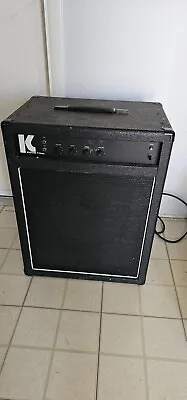 Vintage Kustom II Used Bass Guitar Amplifier • $75