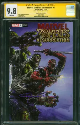 Marvel Zombies Resurrection 1 CGC 9.8 SS Clayton Crain Variant 12/19 • $199.99