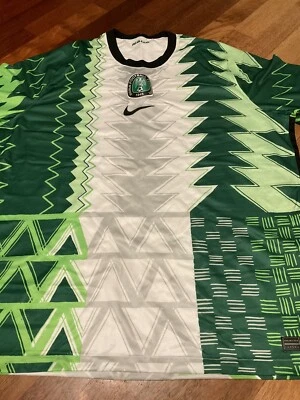 £26 • Buy BNWT Nigeria 2020/21 Home Green Football Shirt Nike New Rare Naija XXL