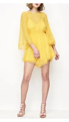 Alice McCall Gidget Dress In Canary Size 6 • $80