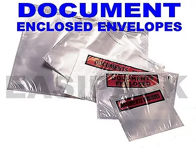 Document Enclosed Envelopes Wallets - A7 A6 A5 DL A4 Size MULTI LISTING • £2.49