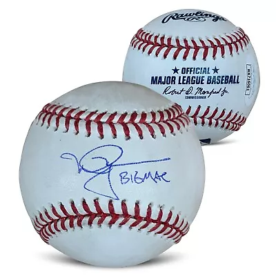 Mark McGwire Autographed MLB Signed Baseball BIG MAC JSA COA With UV Case DIRTY • $249