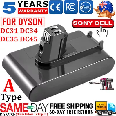 DC31A Battery For Type A Animal Handheld DC30 DC34 DC35 DC44 Vacuum Cleaner 6.4A • $35.98