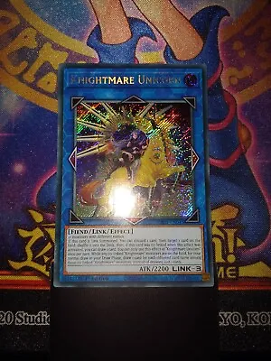 Knightmare Unicorn Alt Art - RA01-EN043 - Secret Rare Near Mint • £2.09