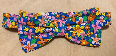 Beau Ties Ltd. Floral Bow Tie Made In USA • $10