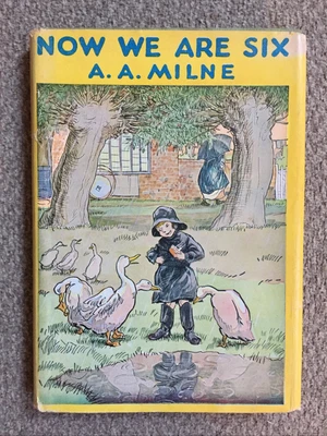 $15.99 • Buy ⭐️Now We Are Six By A.A. Milne Hardback W/Original Jacket 1955 Re-Print