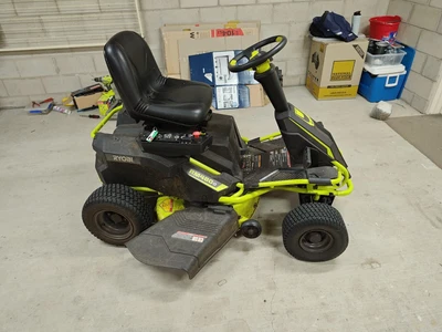 $3100 • Buy Ryobi 38  Battery Ride On Lawn Mower