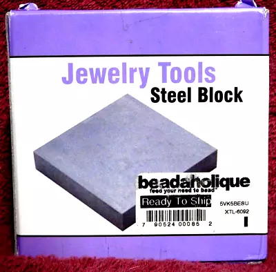 Solid Steel Block Jewelers Tool 4 X4 X3  • $24.95