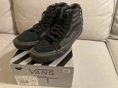 Wtaps X Vans Sk8 Hi Croc Black 2015 • $49