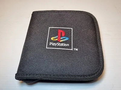 Sony Playstation PS1 PS2 CD Wallet Game Disc Holder Carry Case • $19