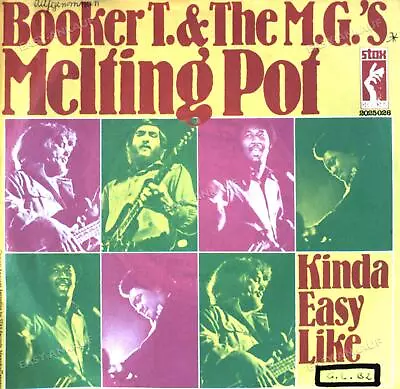 Booker T. & The M. G.'s - Melting Pot / Kinda Easy Like 7  (VG+/VG+) ' • £10.55