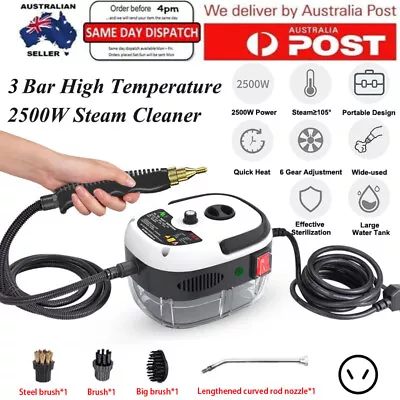 $66.95 • Buy 2500W Steam Cleaner Air Conditioner Kitchen Clean 3 Bar High Pressure Machine AU