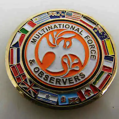 1st Support Battalion For Excellence Multinational Force Observer Challenge Coin • $50