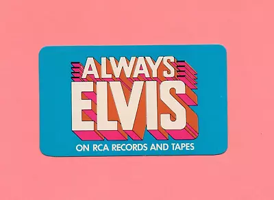 Elvis Presley 1979 RCA Records Calendar Card • $1.25