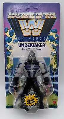 SEALED Undertaker Masters Of The WWE Universe Action Figure Wrestling Mattel • $69.99