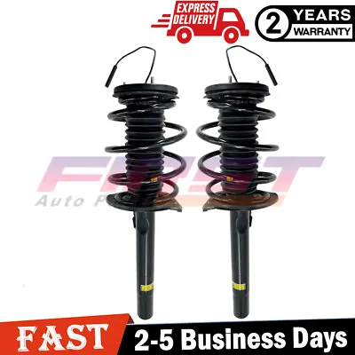 2X Front Shock Strut Coil Sping Assys EDC Fit BMW E38 740i 740iL 750iL 1995-2001 • $650.39